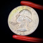 1964 Washington Quarter 90% Silver – Attractive Natural Golden Toning – XF 25-26