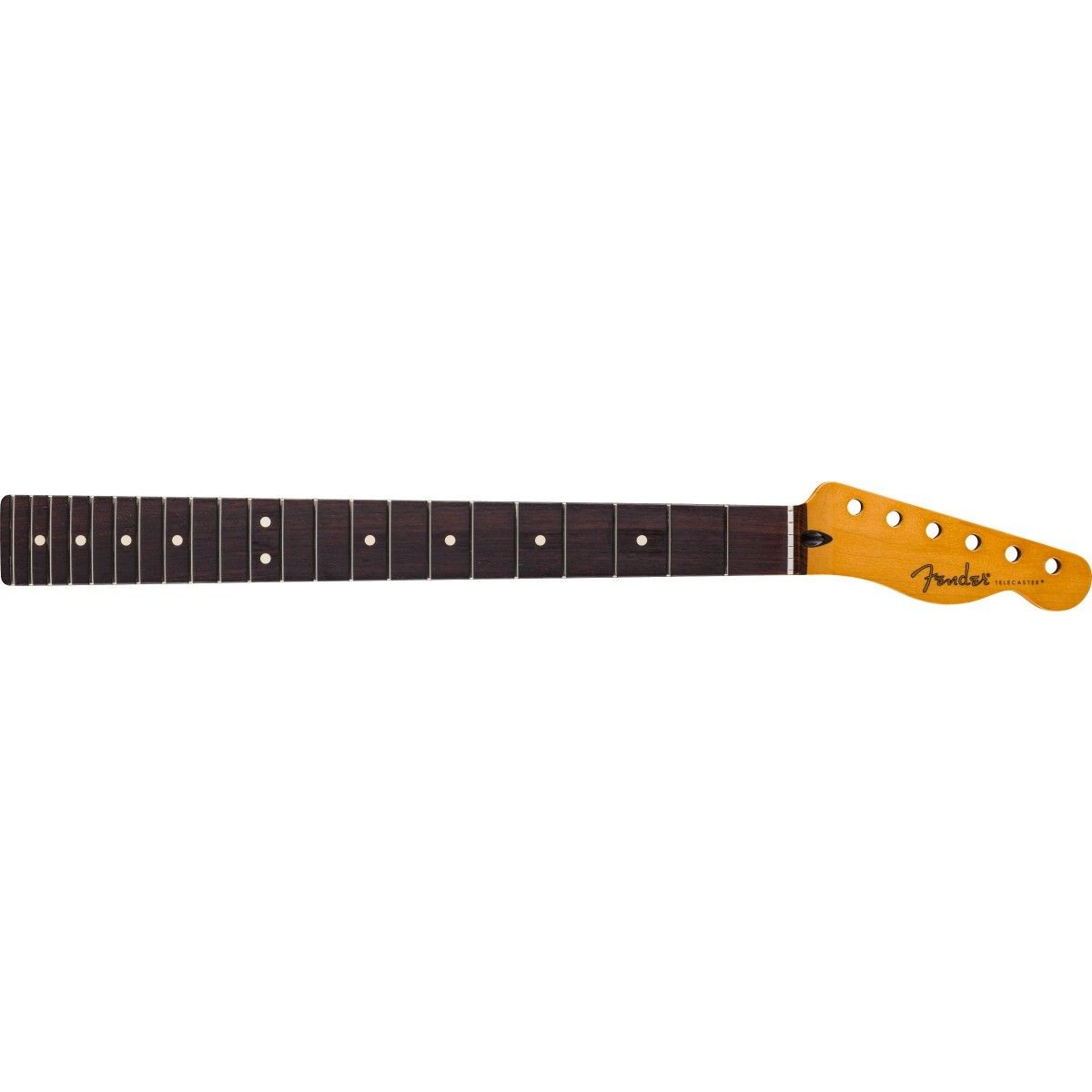 Manico Fender Player II Telecaster 22 Medium Jumbo Frets, Rosewood, 9.5", Modern