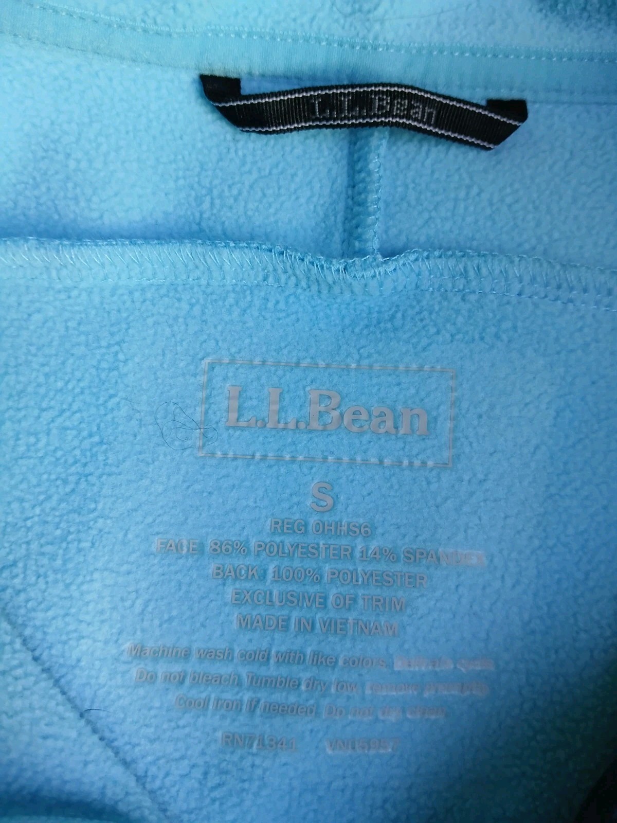 LL Bean Jacket Womens Small Soft Shell Water Repe… - image 9