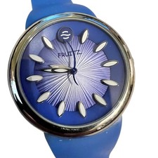Philip Stein Fruitz Stainless Steel Blue Watch