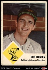 1963 Fleer #2 Ron Hansen Orioles 2 - GOOD