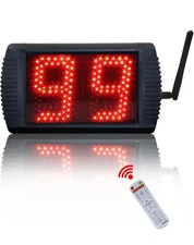 5 inch LED Custom Time 12/14/20/24/34 Seconds Shot Clock Countdown Timer Buzzer