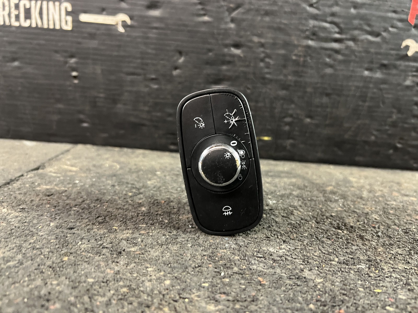 03-18 BENTLEY CONTINENTAL HEAD LIGHT LAMP FOG SWITCH DIMMER CONTROLS 3W0941531B