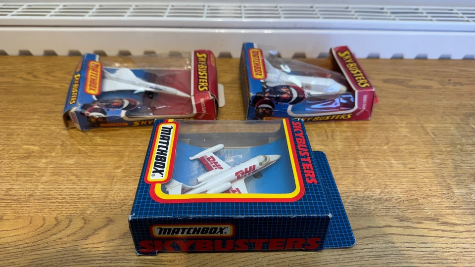 3 X Matchbox Skybusters SB-1 DHL, SB-3 Shuttle, SB-23 Supersonic Airliner - Image 4 of 4