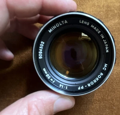 Minolta Rokkor PF 55mm Focal Camera Lenses for sale | eBay