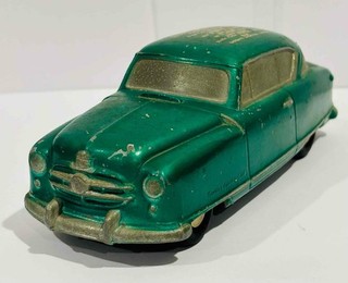 Vintage Banthrico 1951 Nash Rambler Metal Car Bank