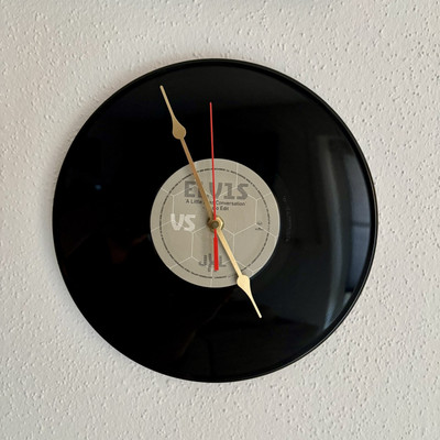 Wanduhr Vinyl Elvis Presley  A Little Less Conversation 