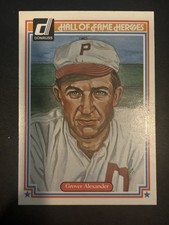 Grover Alexander 1983 Donruss Hall of Fame Heroes #23 Philadelphia Phillies