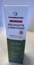 PHARMBANNER Folliculitis Seborrheic Dermatitis Conditioner 11oz NEW Exp 7/2027