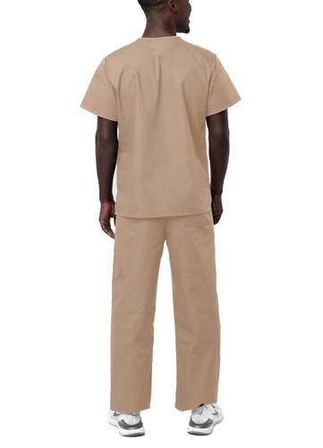 Adar Men Workwear Medical Nursing Doctor Uniform Scrub Set Uniform Shirt & Pants - Picture 121 of 161