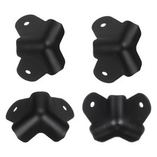 4 Pcs Speaker Cabinet Corners Protector 38x38x38mm Metal Guard Wrap Angle