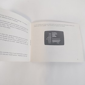 Mad Max NES Nintendo Instruction Manual Only 