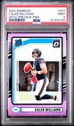 Caleb Williams 2024 Donruss Rated Rookie (RC)Optic Preview Pink Prizm #327 PSA 9
