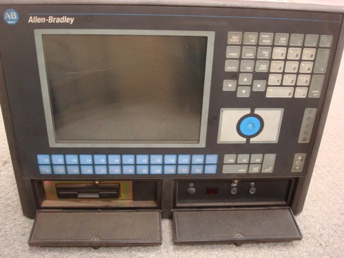 USED Allen Bradley 6180-AECBFFACABZ Industrial Computer Workstation Panel Ser A - Picture 2 of 5