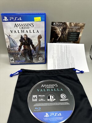 Assassin s Creed Valhalla PlayStation 4 CIB Complete - TESTED