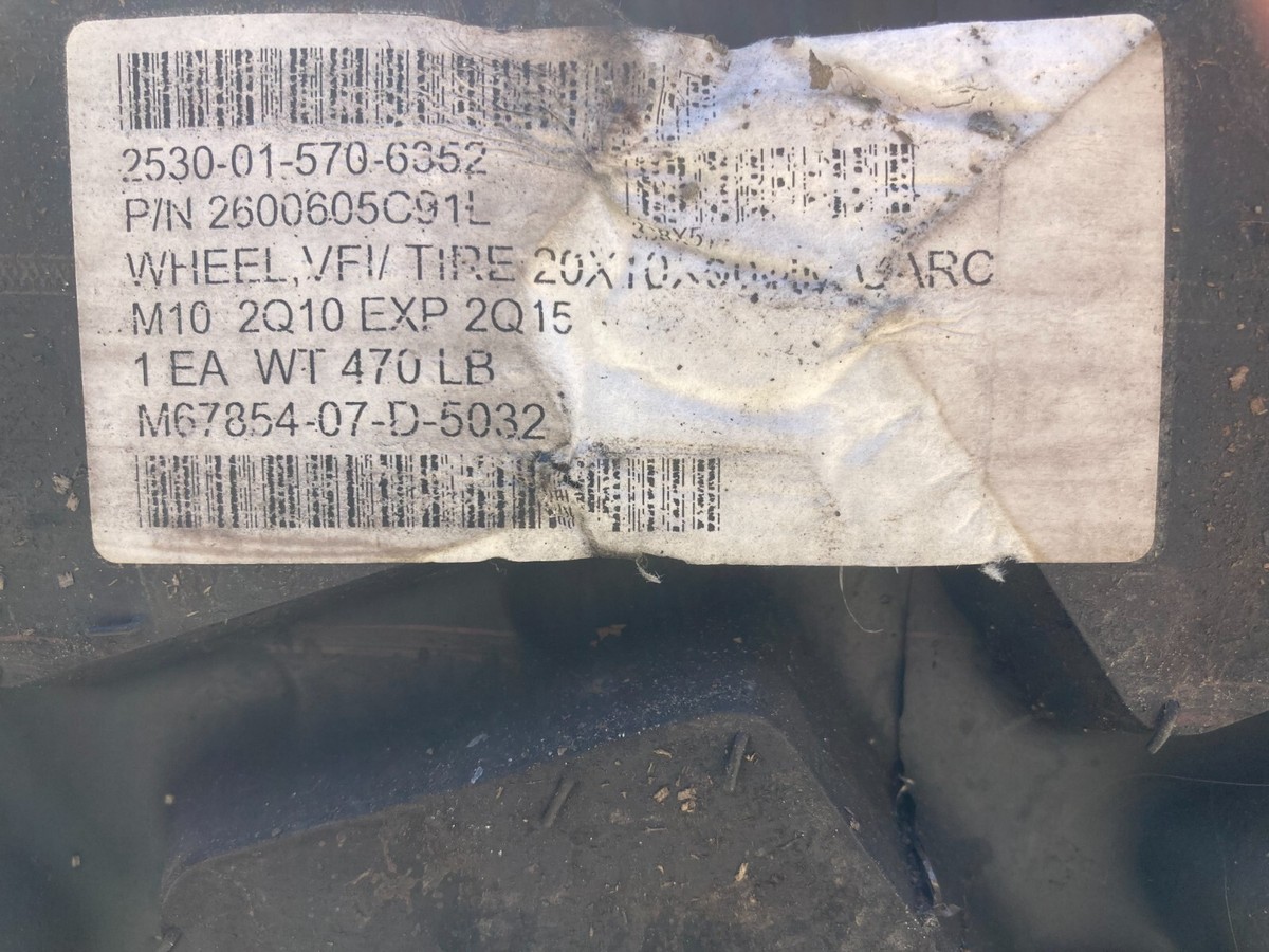 Michelin XML 395/85r20 Military Tire 46 Tall Mud Rock Mega Truck