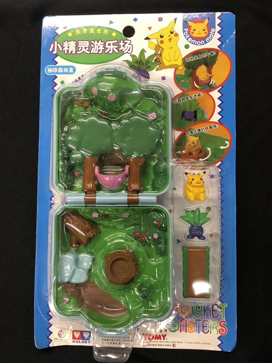 NEW Sealed Nintendo Pokemon Polly Pocket Pikachu Oddish