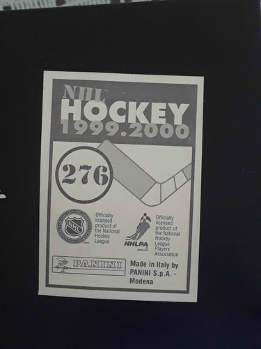 Panini NHL Hockey 1999 2000 99 00 ELIGE CUALQUIER PEGATINA CASI NUEVA/COMO NUEVA #201-360# - Imagen 139 de 297