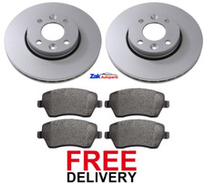 FOR NISSAN MICRA K13 1.2 (2010-2017) FRONT BRAKE DISCS & PADS SET *NEW* (260MM)