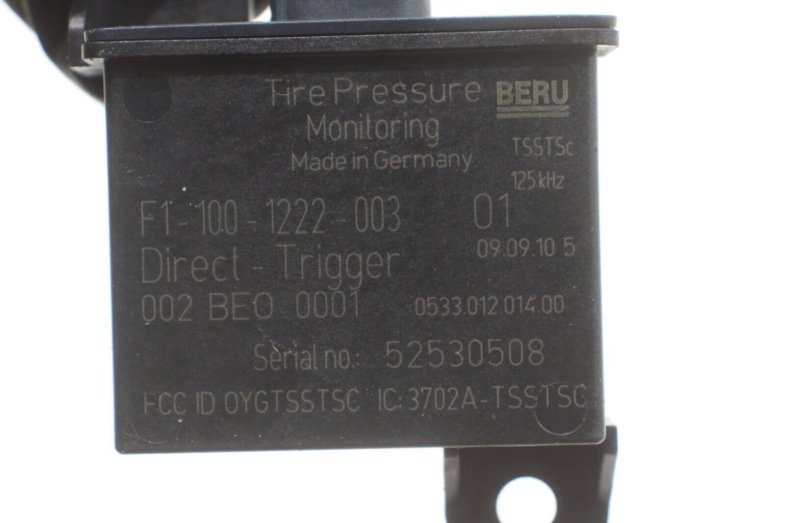 2010-2019 ASTON MARTIN RAPIDE REAR LEFT TIRE PRESSURE MONITORING MODULE TPMS OEM