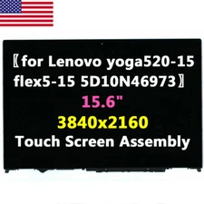 3840x2160 Replacement for Lenovo yoga520-15 LCD Touch Screen Assembly 15.6"