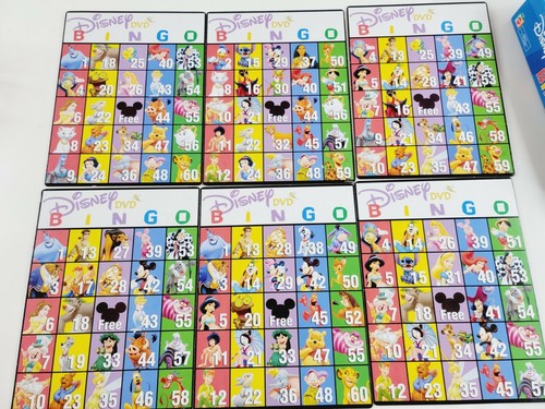 Disney DVD Bingo Mattel Family Fun Complete Magical Game Movie Clips - Picture 2 of 12