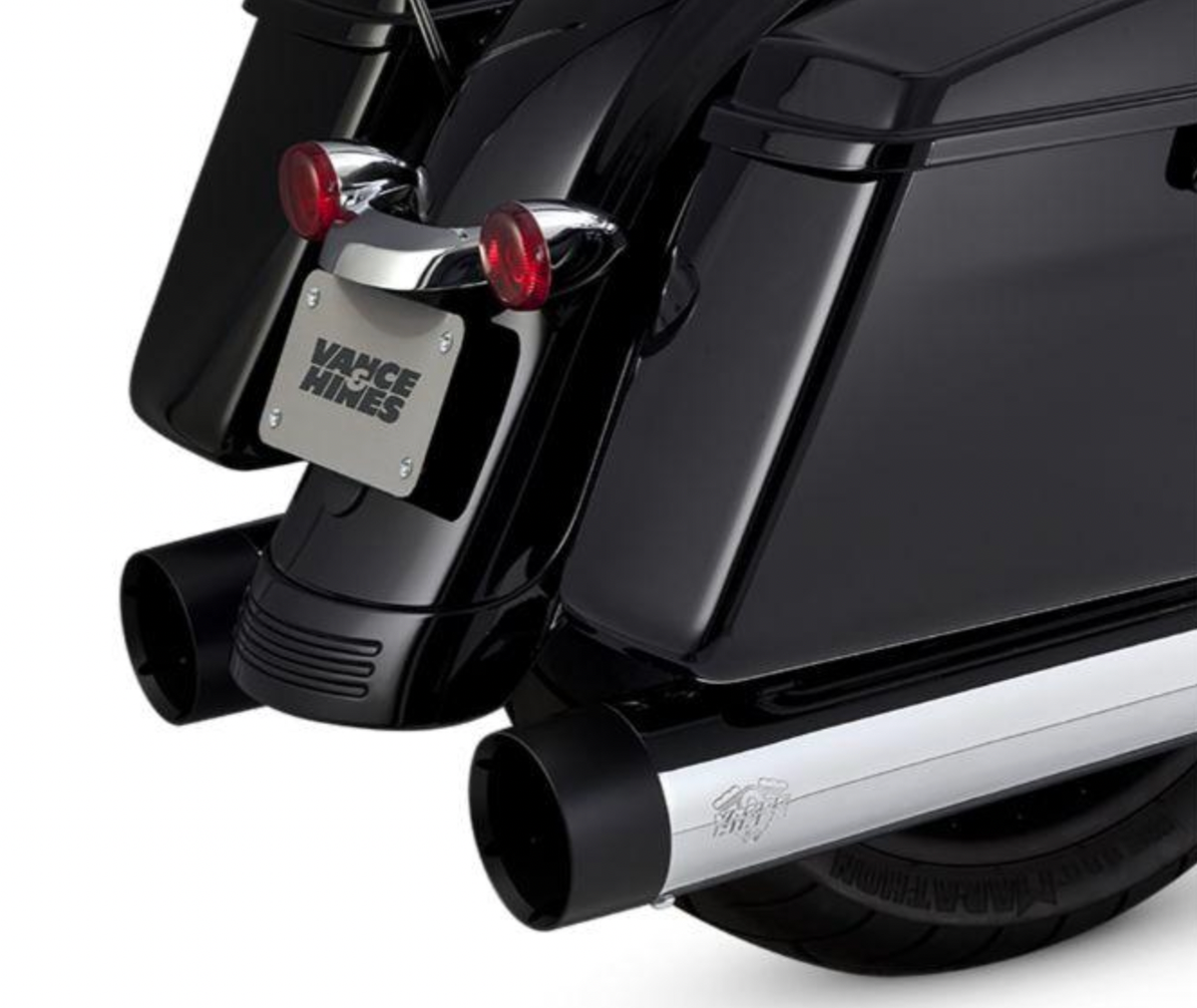 Vance & Hines Dresser Titan OVERSIZED 450 SLIP-ONS For Harley