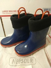 Kids Rain Boots for Boys Girls Lightweight Waterproof Snow Warm Liner Removable