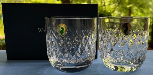 Set of 2 Waterford Crystal Dorrance DOF Double Old Fashioned Tumblers NEW in Box - Picture 8 of 8