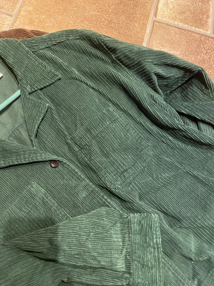 Vintage plus size women’s corduroy Button Down Shirts 16 18 20 Fashion Bug - Изображение 3 из 4