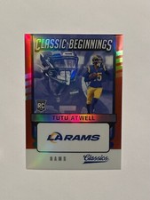 2021 Classics H2 Premium Beginnings Red Parallel #CB-TA Tutu Atwell /50!