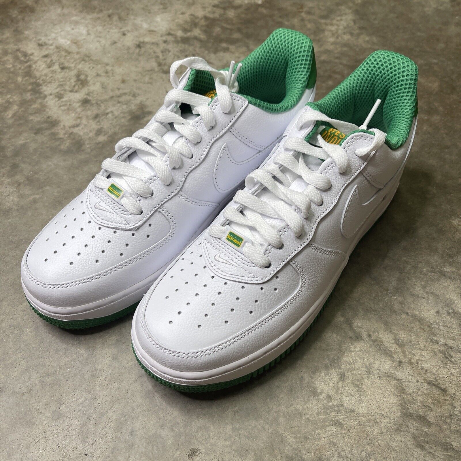 Nike Air Force 1 Low Retro QS West Indies 2022 White Green Men Casual  DX1156-100