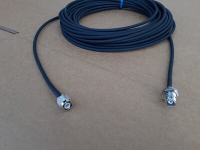 US MADE Belden RG-58 TNC Male to TNC Fenale Coaxial Cable 50 Ohms lot