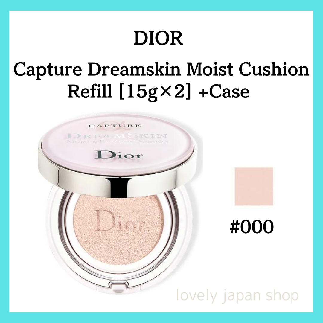 DIOR Capture Dreamskin Moist Cushion SPF50 #000 Refill [15g×2]