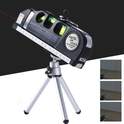 Laser Level Line Tool Multipurpose Laser Level Kit Standard Cross Line Laser US