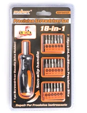 18 In 1 Professional Screwdriver Kit For Screws Multi-Purpose Tool Wall