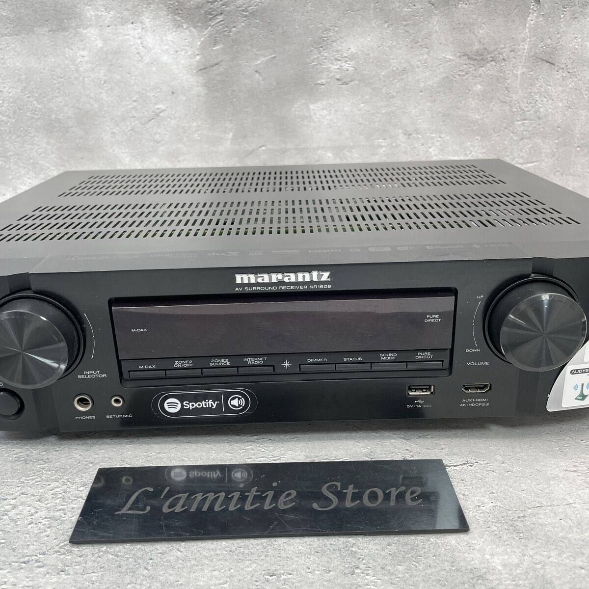 Marantz NR1608 AV Sound Receiver 7.2 Channel Dolby Atmos Marantz NR1608 AV Sound Receiver 7.2 Channel Dolby Atmos