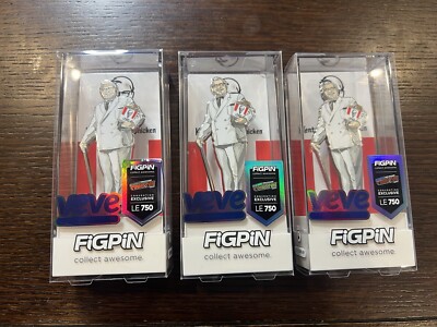 Figpin/Ve Ve KFC Colonel Sanders 3 Pins | eBay