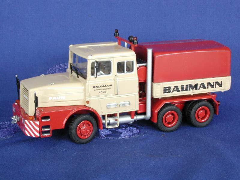 FAUN重トラクタ6×6 BAUMANN トラック ミニチュア FAUN重トラクタ6×6 BAUMANN トラック ミニチュア