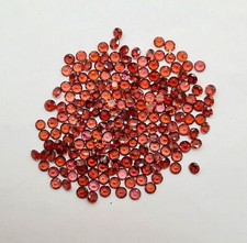  WHOLESALE NATURAL GARNET FACETED ROUND SHAPE LOOSE GEMSTONE