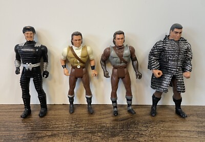 Lot Of 4 Robin Hood Prince Of Thieves Movie Action Figures Sheriff Dark Warrior