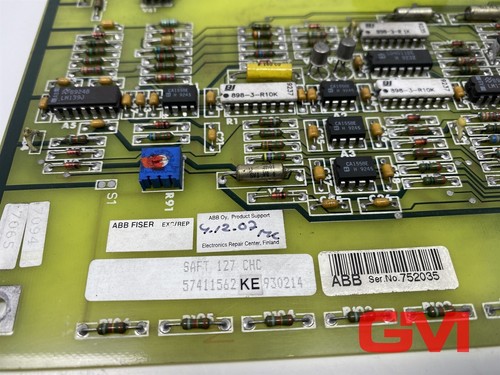 ABB Control Board SAFT 127 CHC Chopper Direct Current Control Card - Picture 2 of 7