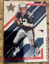 TOM BRADY NEW ENGLAND PATRIOTS 2004 Donruss Leaf Rookies Stars Card# 56