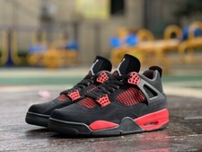 Air Jordan 4 Retro  Red Thunder  Nuove Con Scatola
