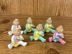 Vintage 1984 Cabbage Patch Kids PVC Figure Baby Eating Cereal Lot Of 6