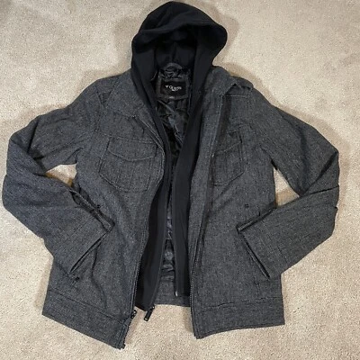 Chaqueta Guess para mujer pequeña extraíble con capucha sintética - Imagen 1 de 4