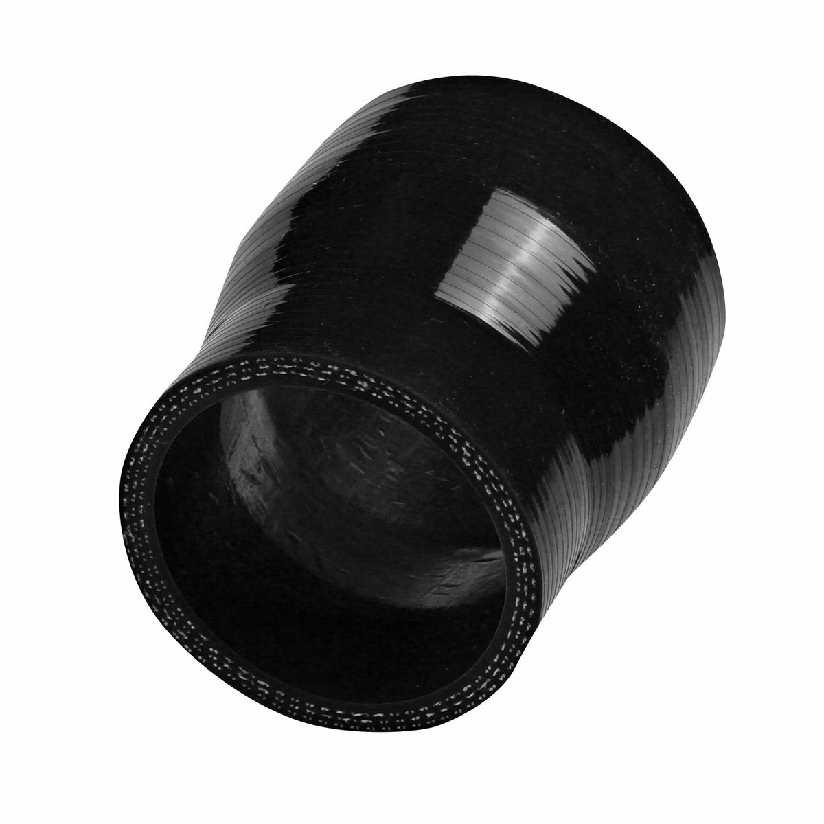 3" To 2.5" Inch Silicone Reducer Coupler Turbo Pipe Black +2x - Foto 7