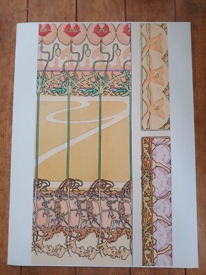 Untitled (1902) by Alphonse Mucha Vintage Art Nouveau Poster Reprint 18x24in