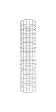 Gabionensäule rund, verzinkt, Steinkorb, Säule, Garten, Zaun, Deko