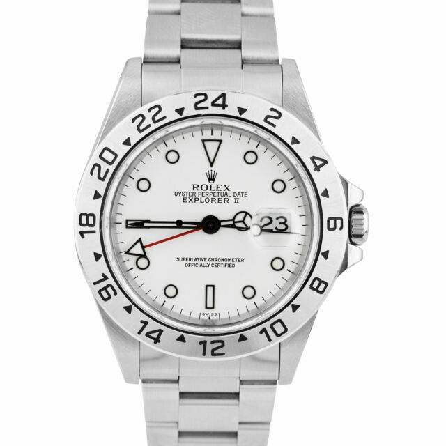 Rolex Explorer II White Men's Watch 